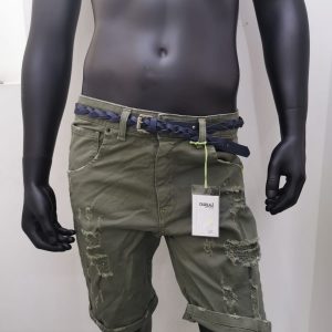 DISPLAY – BERMUDA UOMO JEANS GIS BULL E24 Verde