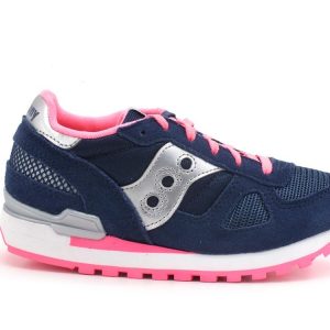 SAUCONY – SCARPE BAMBINO SHADOW ORIGINAL NAVY/ROSA