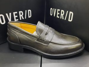 OVER/D – MOCASSINO PELLE TESTA DI MORO