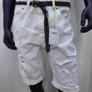 DISPLAY – BERMUDA UOMO JEANS GIS DRL E24 Bianco