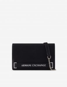 ARMANI EXCHANGE – Borsa Donna Wallet on Chain Nero