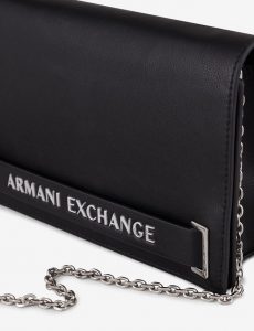 ARMANI EXCHANGE – Borsa Donna Wallet on Chain Nero