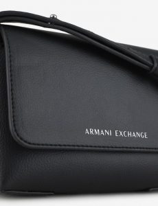 ARMANI EXCHANGE – Borsa Donna a Tracolla Brand Logo Nero