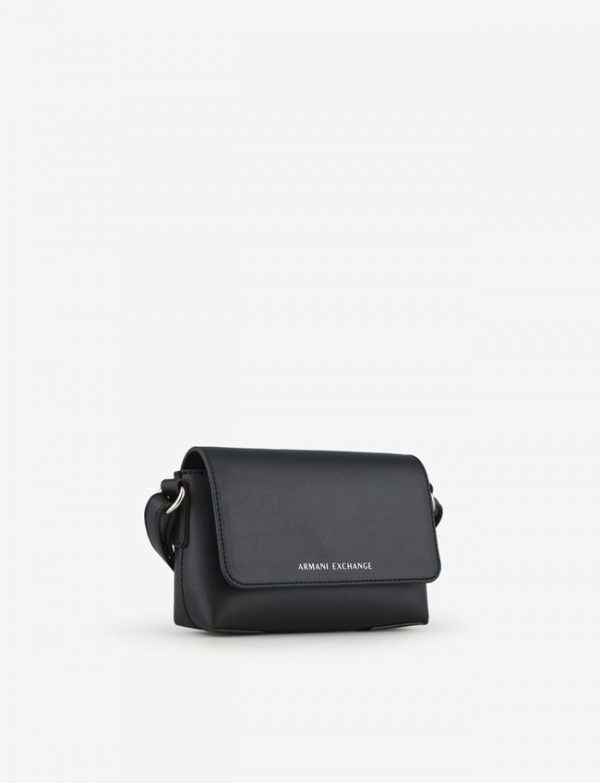 ARMANI EXCHANGE – Borsa Donna a Tracolla Brand Logo Nero