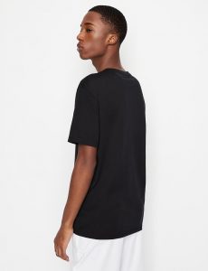 ARMANI EXCHANGE – T-Shirt Uomo con Logo Nero