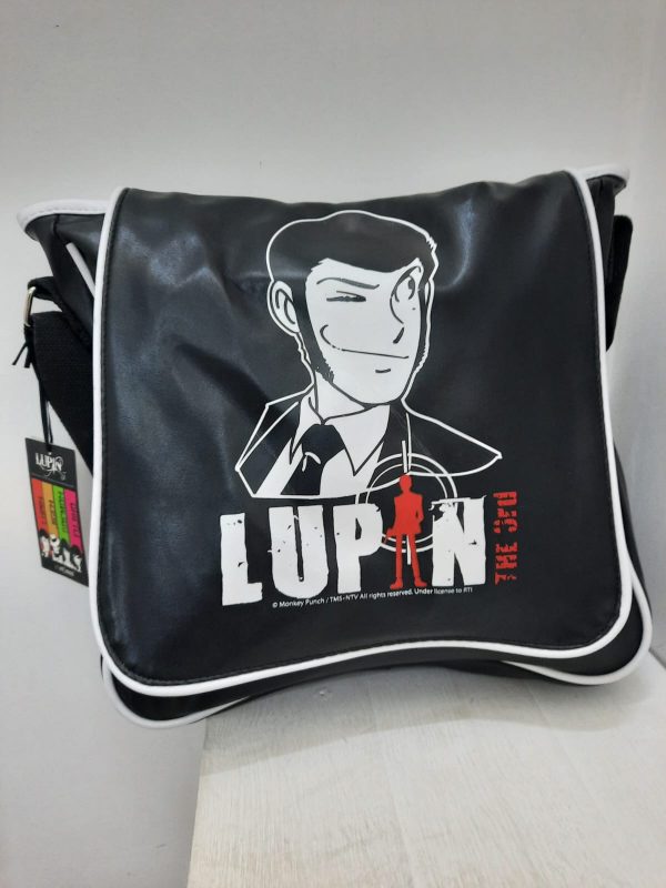 LUPIN – BORSA TRACOLLA NERO
