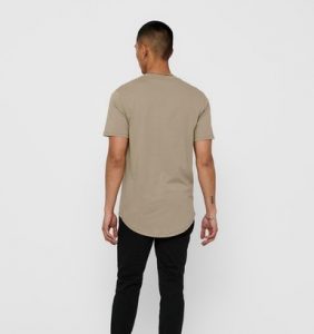 ONLY&SONS – T-SHIRT UOMO BEIGE