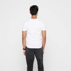 ONLY&SONS – T-SHIRT UOMO COLLO V