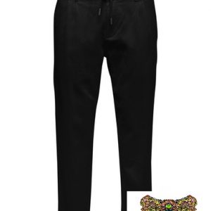ONLY&SONS – PANTALONI CHINO CON LACCI NERO