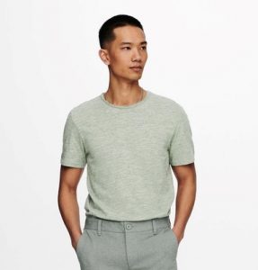 ONLY&SONS – T-SHIRT UOMO VERDE