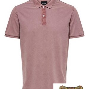 ONLY&SONS – POLO UOMO BORDEAUX
