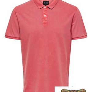 ONLY&SONS – POLO UOMO ROSSO