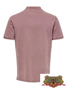 ONLY&SONS – POLO UOMO BORDEAUX