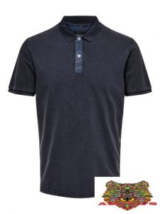 ONLY&SONS – POLO UOMO BLUE SCURO
