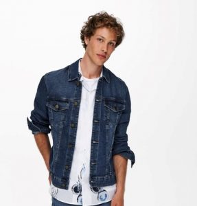 ONLY&SONS- Giubbino Uomo Jeans
