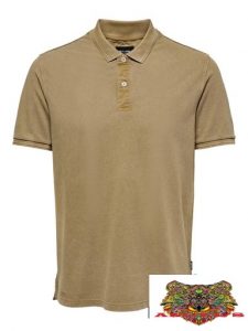 ONLY&SONS – POLO UOMO BEIGE