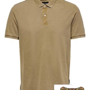 ONLY&SONS – POLO UOMO BEIGE