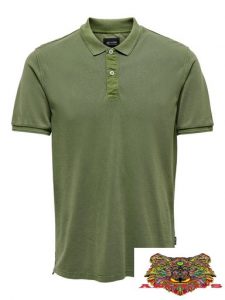 ONLY&SONS – POLO UOMO VERDE