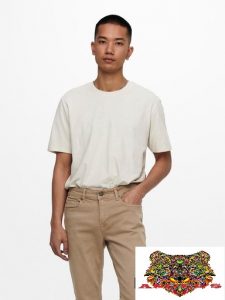 ONLY&SONS – T-SHIRT UOMO BRIGHT WHITE