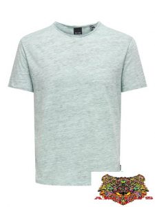 ONLY&SONS – T-SHIRT UOMO BLUE GLOW