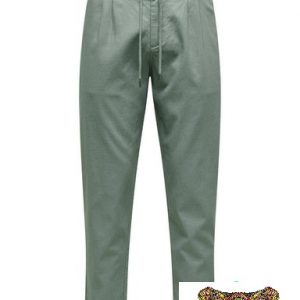 ONLY&SONS – PANTALONI CHINO CON LACCI GRIGIO