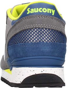 SAUCONY – SCARPE BAMBINO SHADOW ORIGINAL GRIGIO/LIME/VERDE