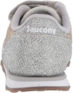 SAUCONY – SCARPE BAMBINI PICCOLI BABY JAZZ HOOK & LOOP METALIC SPARKLE
