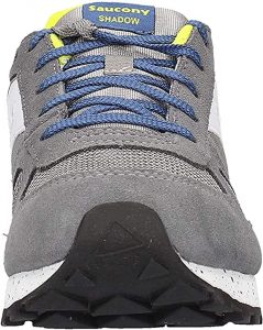 SAUCONY – SCARPE BAMBINO SHADOW ORIGINAL GRIGIO/LIME/VERDE