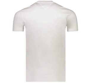 TOMMY HILFIGER : T-SHIRT UOMO BIANCA CON LOGO