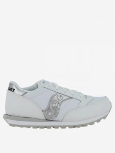 SAUCONY – SCARPE BAMBINO JAZZ ORIGINAL BIANCA/GRIGIO