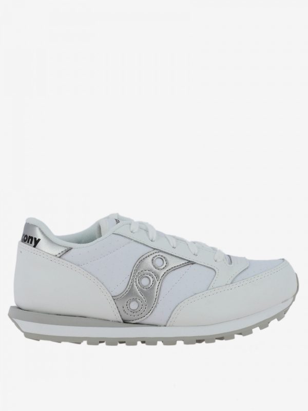 SAUCONY – SCARPE BAMBINO JAZZ ORIGINAL BIANCA/GRIGIO