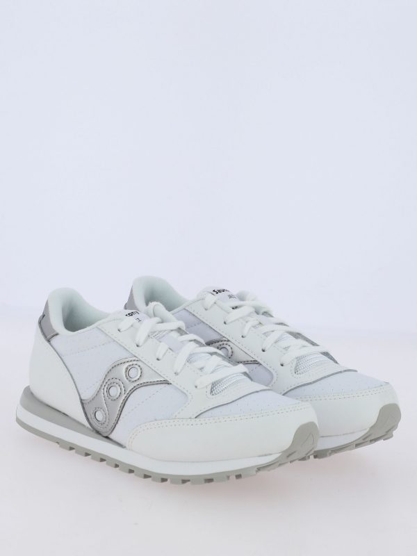 SAUCONY – SCARPE BAMBINO JAZZ ORIGINAL BIANCA/GRIGIO
