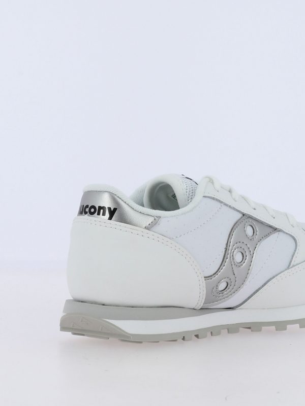 SAUCONY – SCARPE BAMBINO JAZZ ORIGINAL BIANCA/GRIGIO