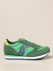 SAUCONY – SCARPE BAMBINO JAZZ ORIGINAL VERDE/GIALLO/BLUE