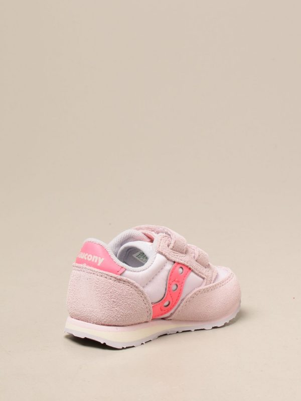 SAUCONY – SCARPE BAMBINI PICCOLI BABY JAZZ HOOK & LOOP ROSA