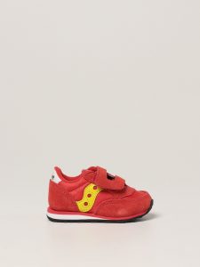 SAUCONY – SCARPE BAMBINI PICCOLI BABY JAZZ HOOK & LOOP ROSSO