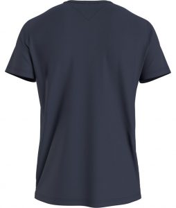 TOMMY HILFIGER – T-SHIRT UOMO BLUE NAVY CON STAMPA