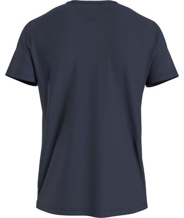 TOMMY HILFIGER – T-SHIRT UOMO BLUE NAVY CON STAMPA