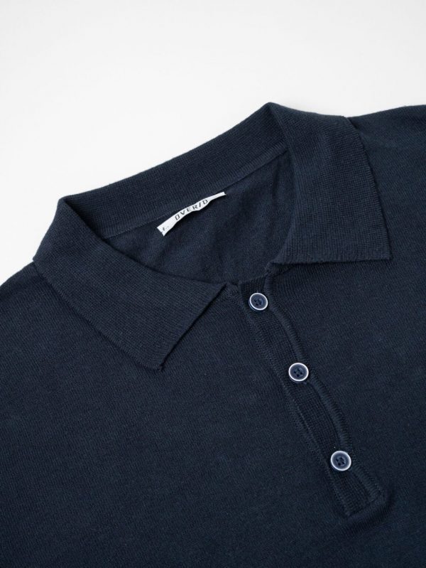 OVER-D – POLO IN MAGLIA LEGGERA BLUE