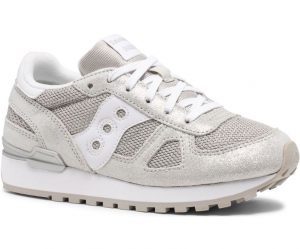 SAUCONY – SCARPE BAMBINO SHADOW ORIGINAL SILVER/METALLIC