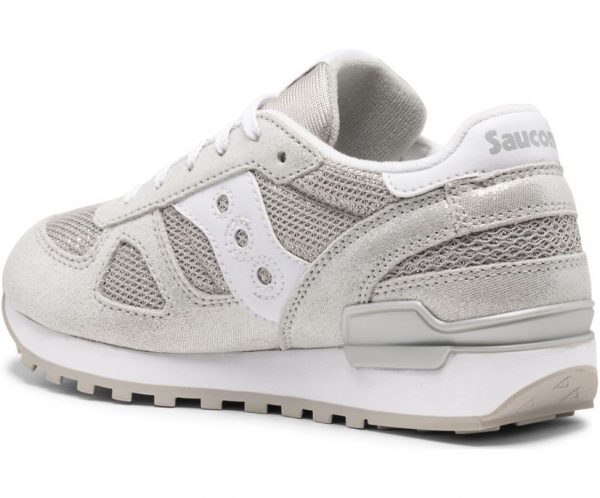 SAUCONY – SCARPE BAMBINO SHADOW ORIGINAL SILVER/METALLIC