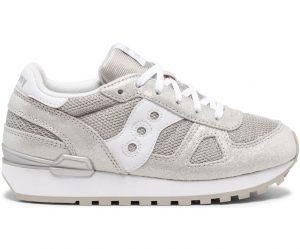 SAUCONY – SCARPE BAMBINO SHADOW ORIGINAL SILVER/METALLIC