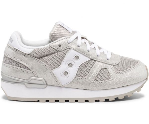 SAUCONY – SCARPE BAMBINO SHADOW ORIGINAL SILVER/METALLIC