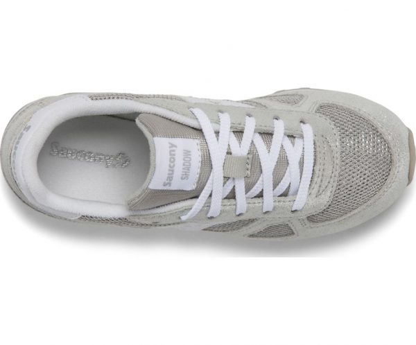 SAUCONY – SCARPE BAMBINO SHADOW ORIGINAL SILVER/METALLIC