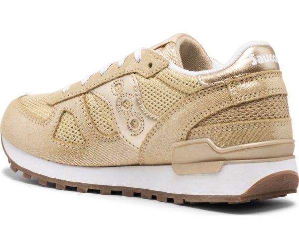 SAUCONY – SCARPE BAMBINO SHADOW ORIGINAL GOLD/METALLIC