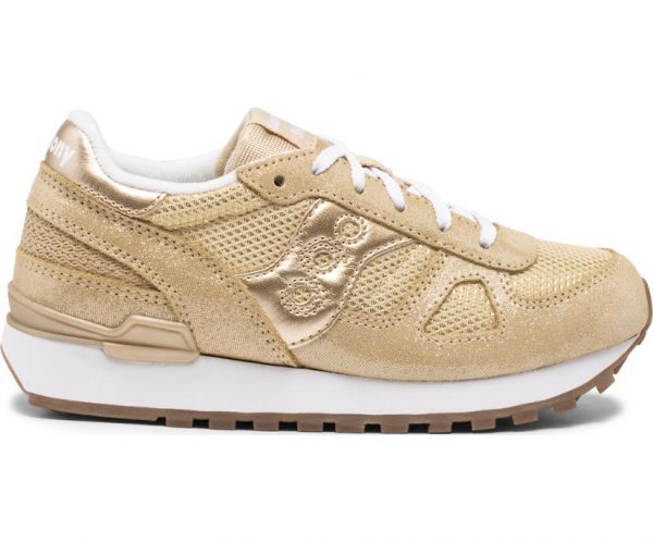 SAUCONY – SCARPE BAMBINO SHADOW ORIGINAL GOLD/METALLIC