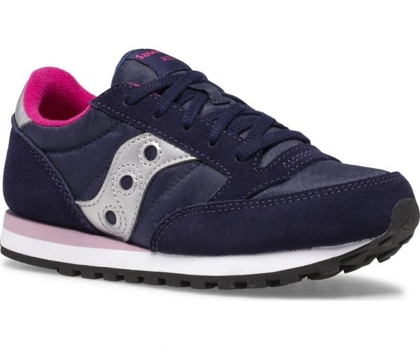 SAUCONY – SCARPE BAMBINO JAZZ ORIGINAL BLUE/ROSA