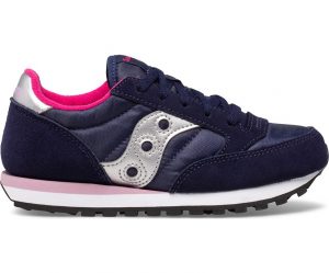 SAUCONY – SCARPE BAMBINO JAZZ ORIGINAL BLUE/ROSA