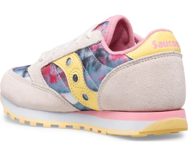SAUCONY – SCARPE BAMBINO JAZZ ORIGINAL BIANCO/ROSA/MULTI