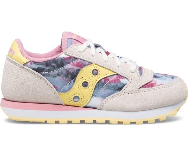 SAUCONY – SCARPE BAMBINO JAZZ ORIGINAL BIANCO/ROSA/MULTI